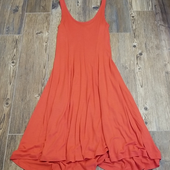 Sun Dress Coral Sleeveless Cottage core - Picture 4 of 7